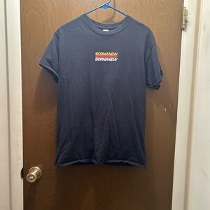 Born A New Band Tee Shirt Metalcore Hardcore Alternative